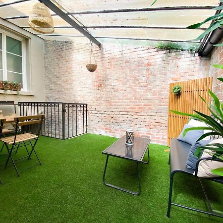 Le Cocon Citadin, Terrasse Couverte, Gare Wifi Vernon  Esterno foto